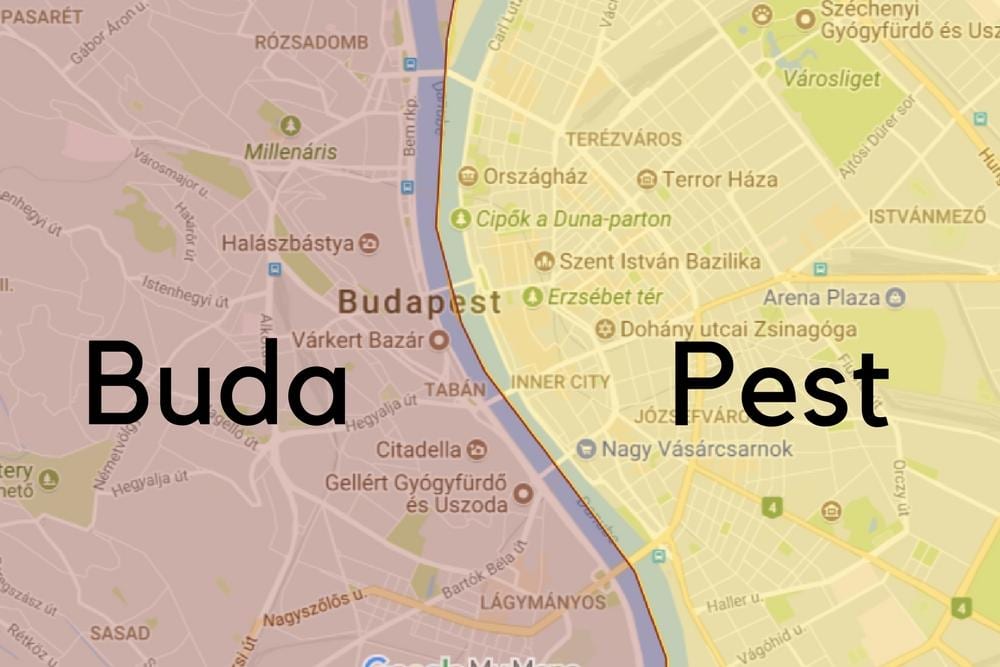 buda ಹಂಗೇರಿ ನಕ್ಷೆ